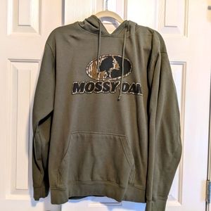 Mossy Oak green hoodie